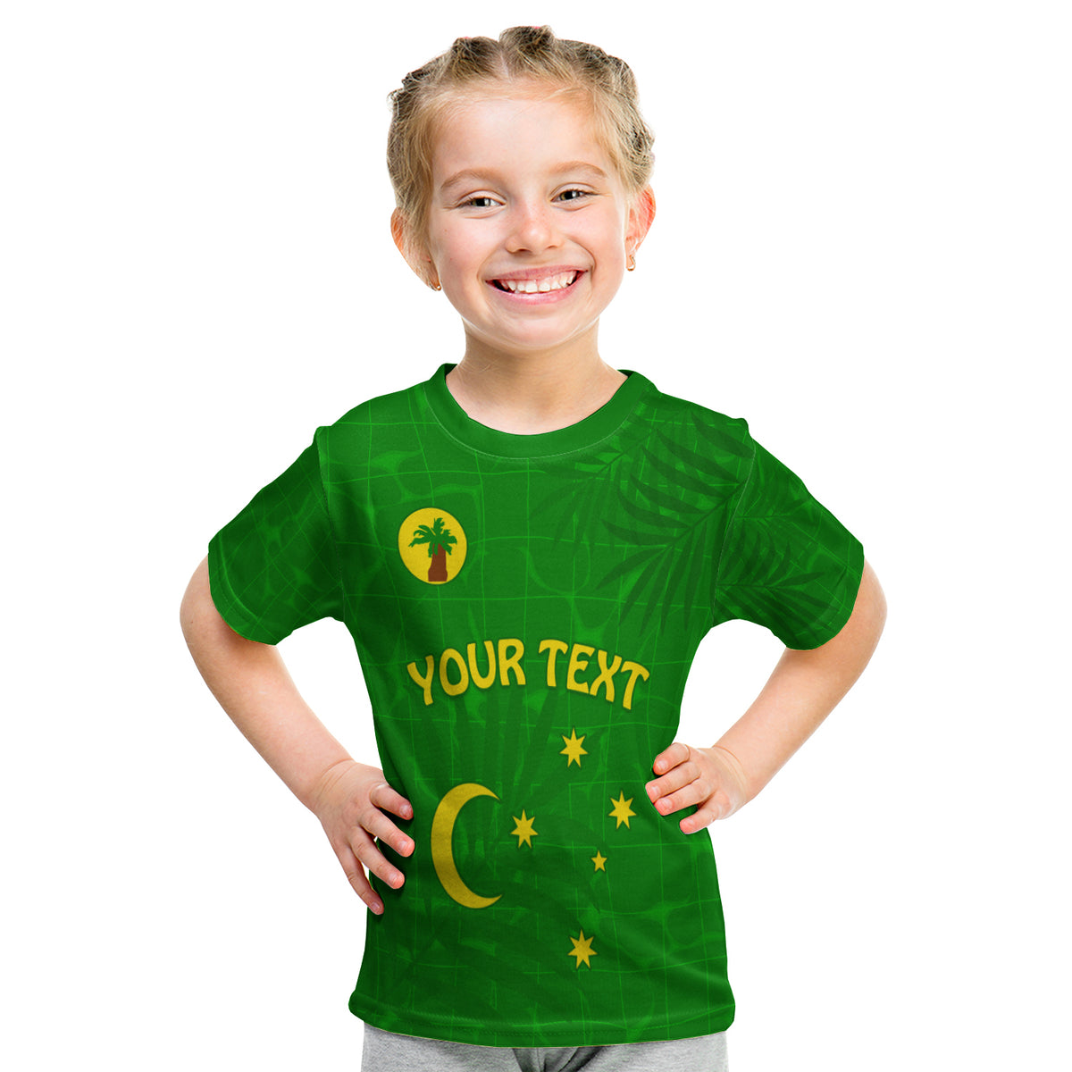 (Custom Personalised) Cocos (Keeling) Islands T Shirt Kid Proud Flag Unique LT13 - Polynesian Pride