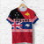 Papua New Guinea and New Zealand T Shirt Polynesian PNG and NZ LT13 Unisex Red - Polynesian Pride