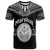 (Custom Text and Number) Marshall Islands T Shirt Best Tattoo Version Black LT13 - Polynesian Pride