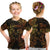 (Custom Personalised) Gemini Zodiac Polynesian T Shirt Kid Unique Style - Gold LT8 - Polynesian Pride