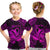 Aquarius Zodiac Polynesian T Shirt Kid Unique Style - Pink LT8 - Polynesian Pride