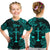 (Custom Personalised) Libra Zodiac Polynesian T Shirt Kid Unique Style - Turquoise LT8 - Polynesian Pride