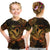 Aquarius Zodiac Polynesian T Shirt Kid Unique Style - Gold LT8 - Polynesian Pride