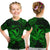 Aquarius Zodiac Polynesian T Shirt Kid Unique Style - Green LT8 - Polynesian Pride