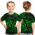 (Custom Personalised) Pisces Zodiac Polynesian T Shirt Kid Unique Style - Green LT8 - Polynesian Pride