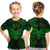 (Custom Personalised) Aries Zodiac Polynesian T Shirt Kid Unique Style - Green LT8 - Polynesian Pride