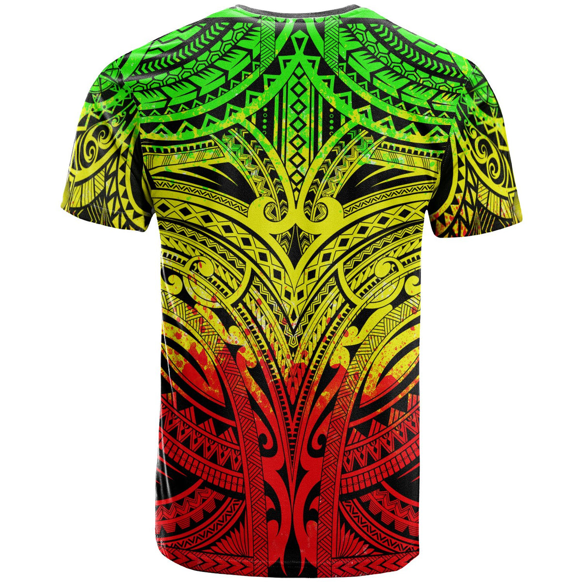 Hawaii T Shirt Coat of Arm Hawaii & Polynesian Tattoo - Polynesian Pride