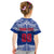 (Custom Personalised And Number) Toa Samoa Rugby T Shirt KID Siva Tau LT6 Blue - Polynesian Pride