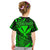 (Custom Personalised) Hawaii Kanaka Map T Shirt Kid Green Style LT6 - Polynesian Pride