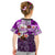 (Custom Personalised) Hammerhead Shark T Shirt Kid Hawaii Style Purple LT6 - Polynesian Pride