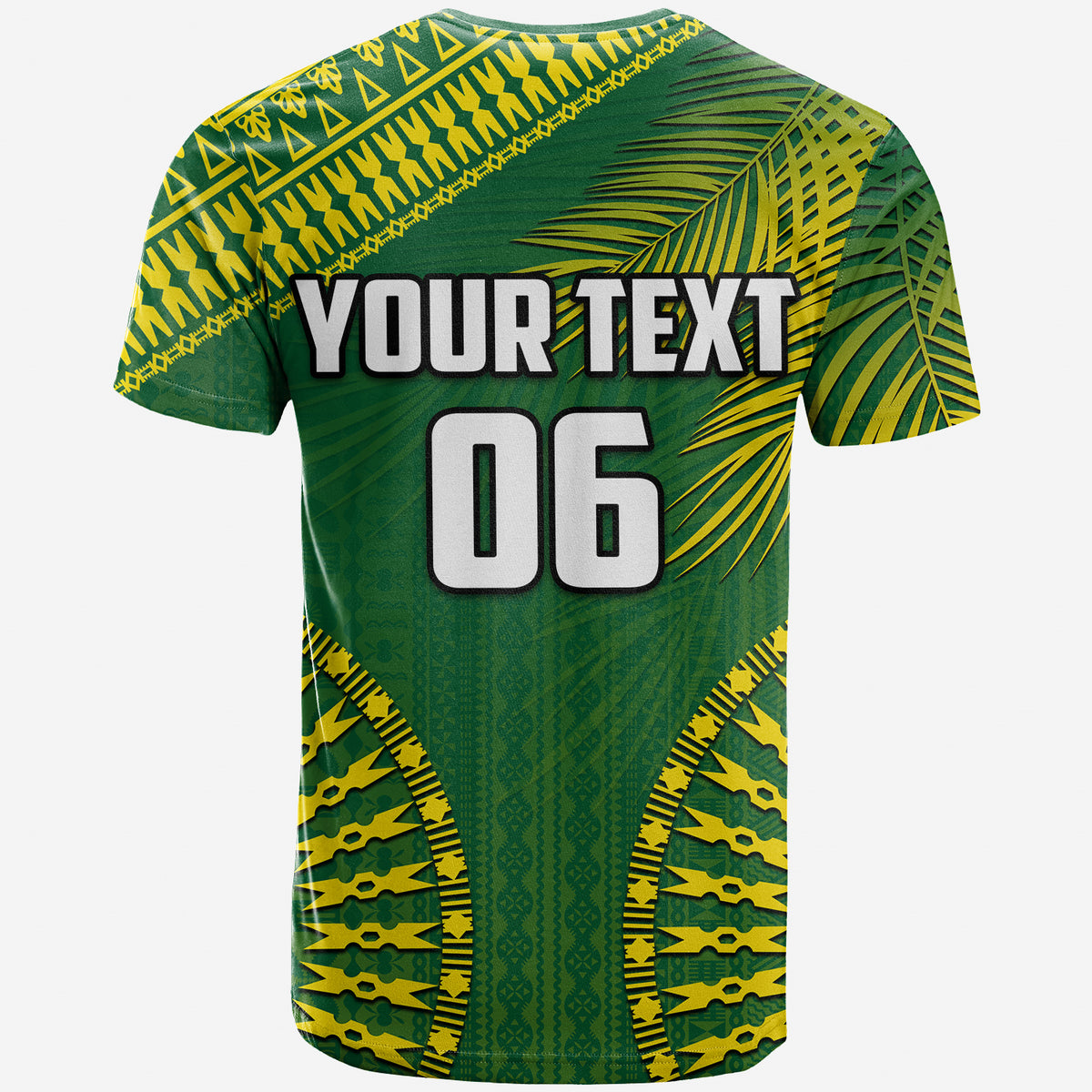 (Custom and Number) Tailevu Fiji Rugby T Shirt LT6 - Polynesian Pride