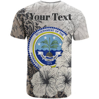 Federated States of Micronesia T Shirt Custom Vintage Luxury Floral Style - Polynesian Pride