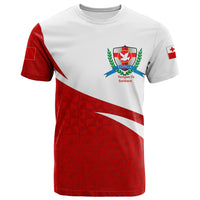 Tongan Soldiers T Shirt Tonga Patterns Style LT6 Unisex Red - Polynesian Pride