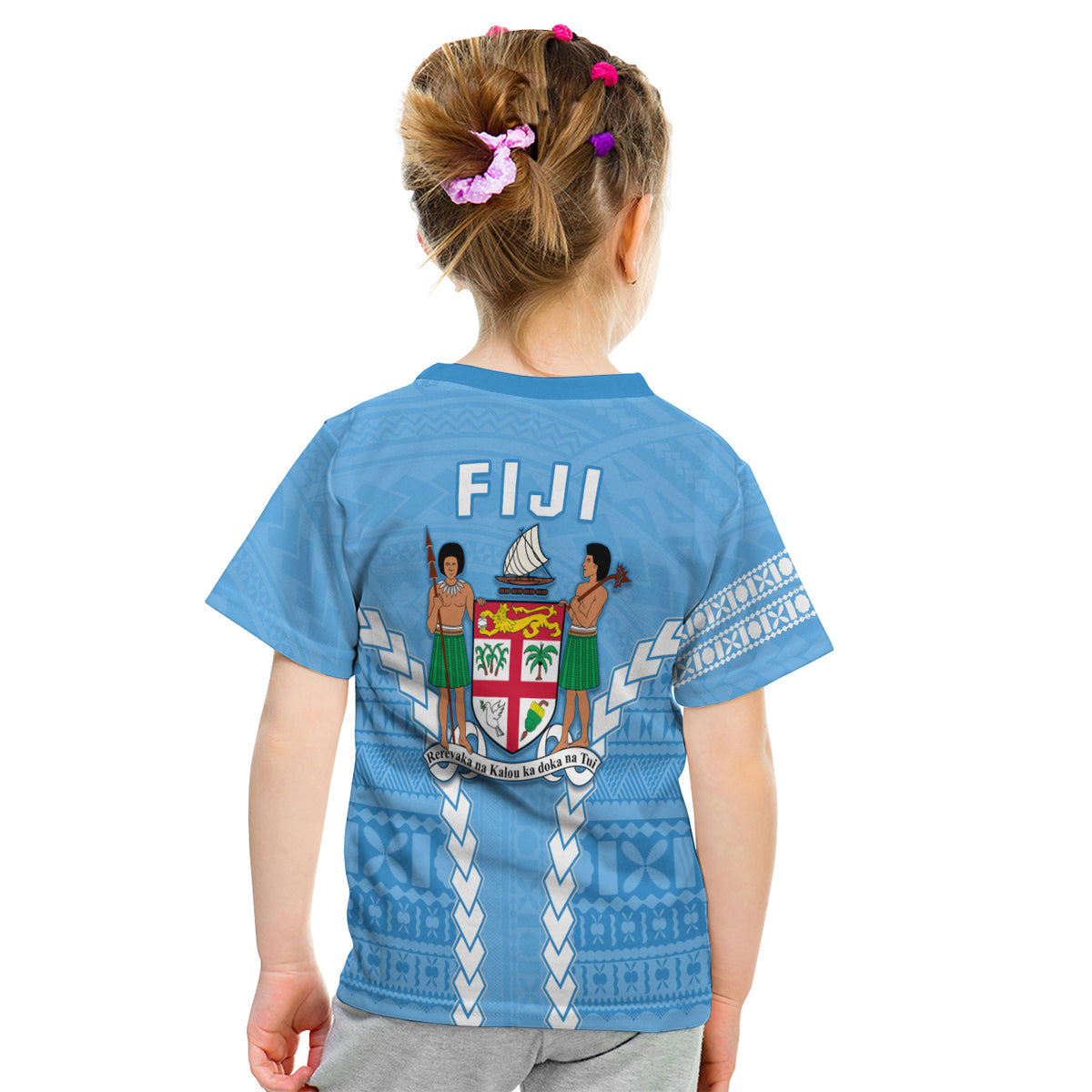 Fiji Impressive T - Shirt Kid 2021 Polynesian LT13 - Polynesian Pride