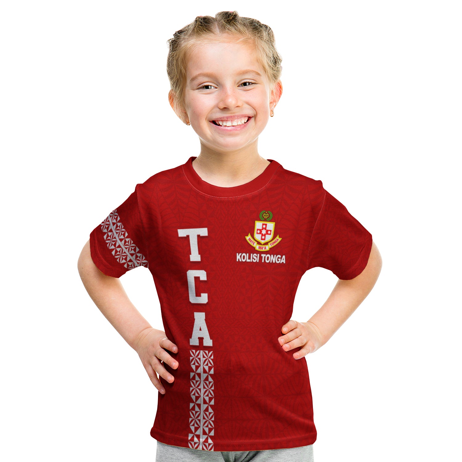 Kolisi Tonga T Shirt Kid - Tca LT13 - Polynesian Pride