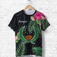 Pohnpei Micronesia T Shirt Tropical Flowers LT13 - Polynesian Pride