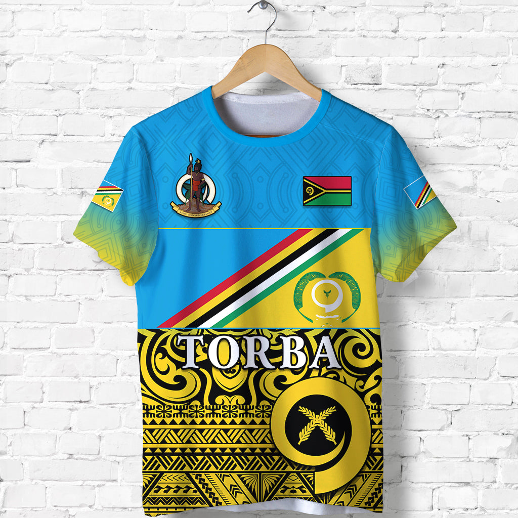 Custom Torba Province T Shirt Vanuatuan Proud LT13 - Polynesian Pride