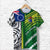 Custom Cook Islands Unique T Shirt Polynesia Pattern Custom Text and Number LT13 - Polynesian Pride