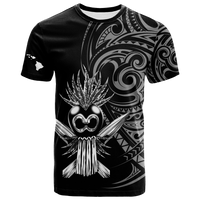 Custom Hawaii Ikaika Warrior T Shirt LT2 - Polynesian Pride