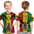 (Custom Text and Number) Vanuatu T Shirt KID Pig Tusk Polynesian LT13 - Polynesian Pride