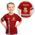 (Custom Personalised) Kolisi Tonga T Shirt Kid - Tca LT13 - Polynesian Pride