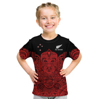 New Zealand Tiki Rugby T Shirt NZ Maori Koru Pattern Ver.03 LT14 - Polynesian Pride