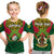 (Custom Personalised) Vanuatu Rugby T Shirt KID Coat Of Arms Polynesian Pattern LT14 - Polynesian Pride