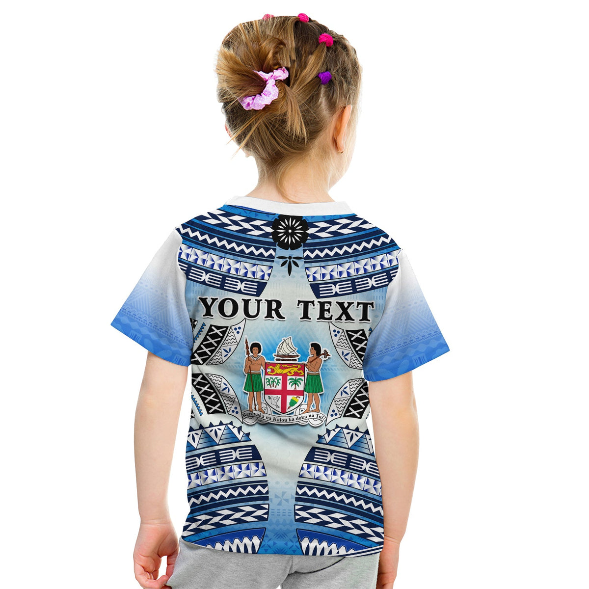 Custom Text and Number Fiji T Shirt Kaiviti Fijian Special Tapa Pattern LT14 - Polynesian Pride