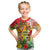 (Custom Personalised) Aloha Poly Fest T Shirt KID Polynesian Pattern With Tropical Flowers LT14 - Polynesian Pride