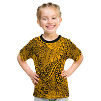 (Custom Personalised) Hawaii T Shirt KID Polynesian Tribal Art Ver.05 LT14 - Polynesian Pride