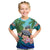 Polynesian Turtle Coconut Tree And Orchids T Shirt KID LT14 - Polynesian Pride