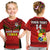 (Custom Text And Number) Tonga Rugby T Shirt KID Mate Maa Tonga Pacific Ngatu Black LT14 - Polynesian Pride