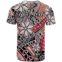 Custom Hawaii T Shirt Tribal Plumeria With Polynesian Turtle Ver.03 LT14 - Polynesian Pride