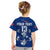 (Custom Personalise Text and Number) Toa Samoa Rugby T Shirt KID Siamupini Proud Blue LT13 - Polynesian Pride