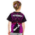 Aotearoa Fern T Shirt KID New Zealand Hei Tiki Purple Style LT13 - Polynesian Pride