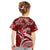 Custom Hawaii Flowers Wave T Shirt Kanaka Maoli Red Polynesian LT13 - Polynesian Pride