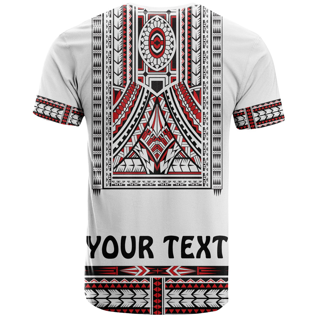 Custom Polynesian T Shirt Dashiki With Polynesian Tattoo Royal Version LT14 - Polynesian Pride