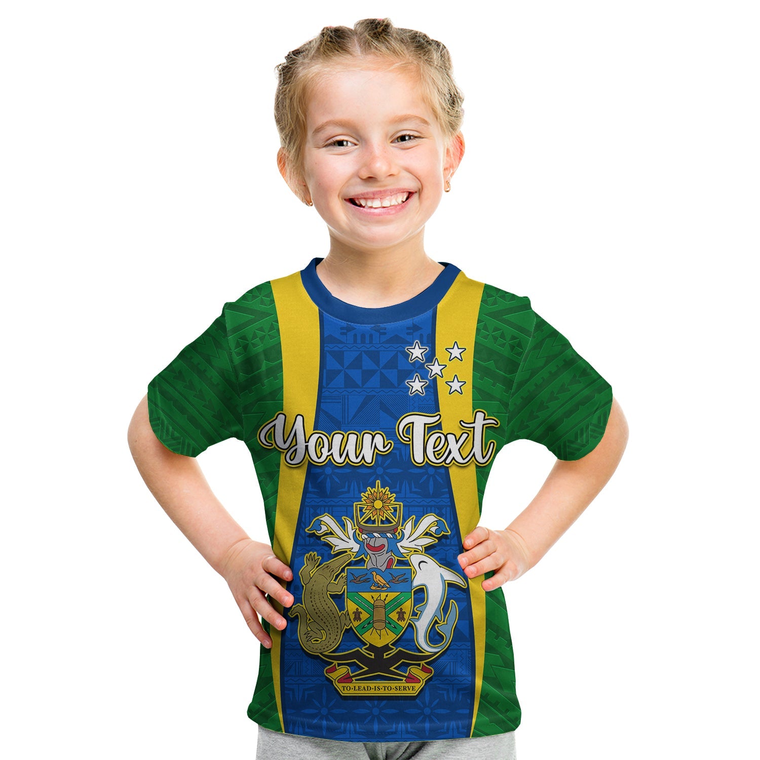 (Custom Personalised) Solomon Islands Day T Shirt KID 44 Years Independence Anniversary LT13 - Polynesian Pride