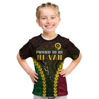 (Custom Text and Number) Vanuatu Indigenous T Shirt Proud To Be Ni Vanuatu Polynesian Pattern LT13 - Polynesian Pride