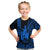 (Custom Text and Number) Hawaii Day Kakau T Shirt KID Proud To Be Hawaiian Blue King Kamehameha and Kanaka Maoli LT13 - Polynesian Pride