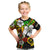 (Custom Personalised) Vanuatu T Shirt KID Polynesia Tie Dye Hibiscus Flowers LT13 - Polynesian Pride