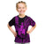 (Custom Text and Number) Hawaii Day Kakau T Shirt KID Proud To Be Hawaiian Purple King Kamehameha and Kanaka Maoli LT13 - Polynesian Pride