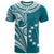 Cook Islands Tatau T Shirt Symbolize Passion Stars Version Blue LT13 Blue - Polynesian Pride