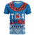 (Custom Text and Number) Toa Samoa Rugby T Shirt Manu Siva Tau Style Ulafala LT13 - Polynesian Pride