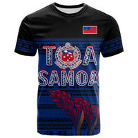 Toa Samoa Rugby T Shirt Uso Aso Uma Go Champions Blue LT13 Blue - Polynesian Pride