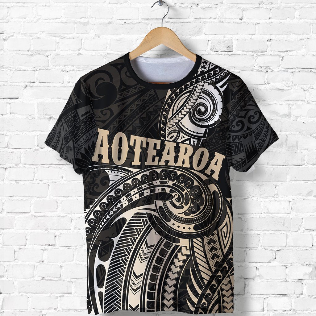 Maori Tattoo New Zealand Aotearoa T Shirt Unisex Black - Polynesian Pride