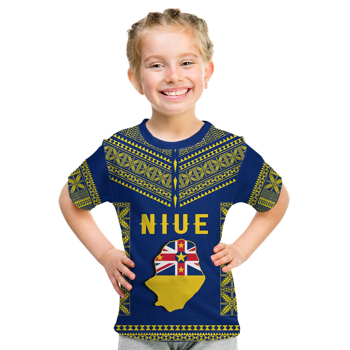 Niue T Shirt Happy Constitution Day Niuean Hiapo Crab With Map LT14 - Polynesian Pride