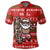 Hawaii Christmas Santa Claus Surf Polo Shirt Fun Style - Polynesian Pride