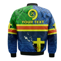 (Custom Personalised) Vanuatu Tafea Province Day Bomber Jacket Tafea Flag Color Style LT9 - Polynesian Pride