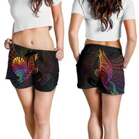 Tahiti Women's Shorts - Butterfly Polynesian Style - Polynesian Pride